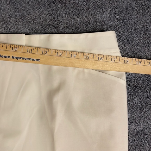 Lafayette 148 New York Irving Wool Dress Pants Women's Size 10 Beige Tan Cream - Picture 7 of 12